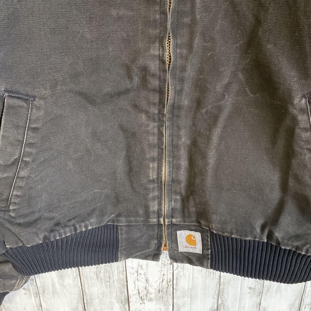 【名作】カーハート サンタフェジャケット BLK ブラック XL程度 アメリカ製