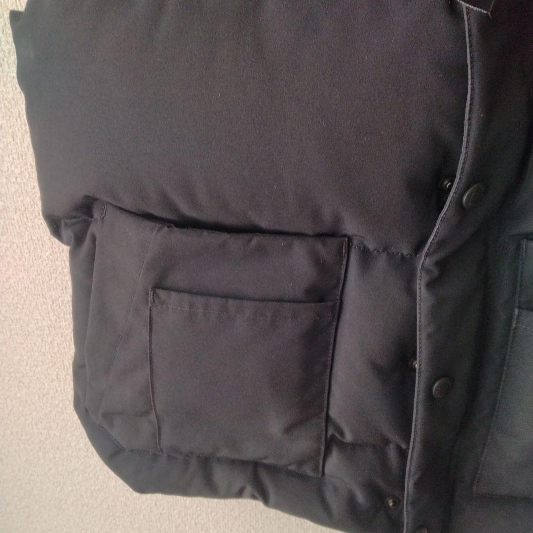   ブラック ダウンベスト M