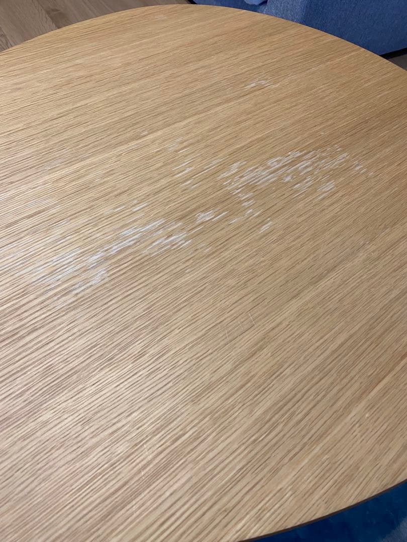 人気✨岩附　iwatsuki マロンテーブル　3人用　幅75 奥行65 高37