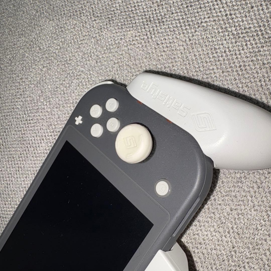 Nintendo Switch Lite グレー コントローラーグリップ付き