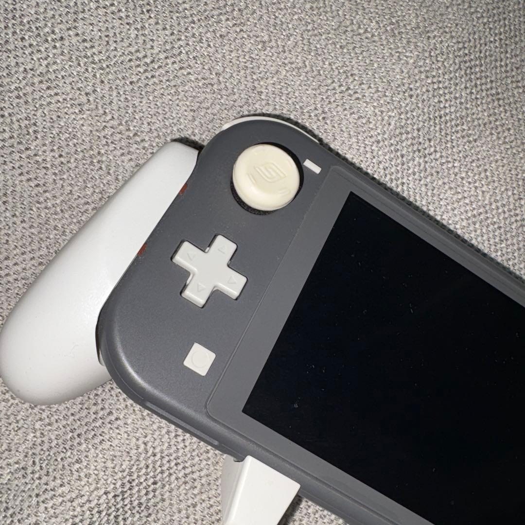 Nintendo Switch Lite グレー コントローラーグリップ付き