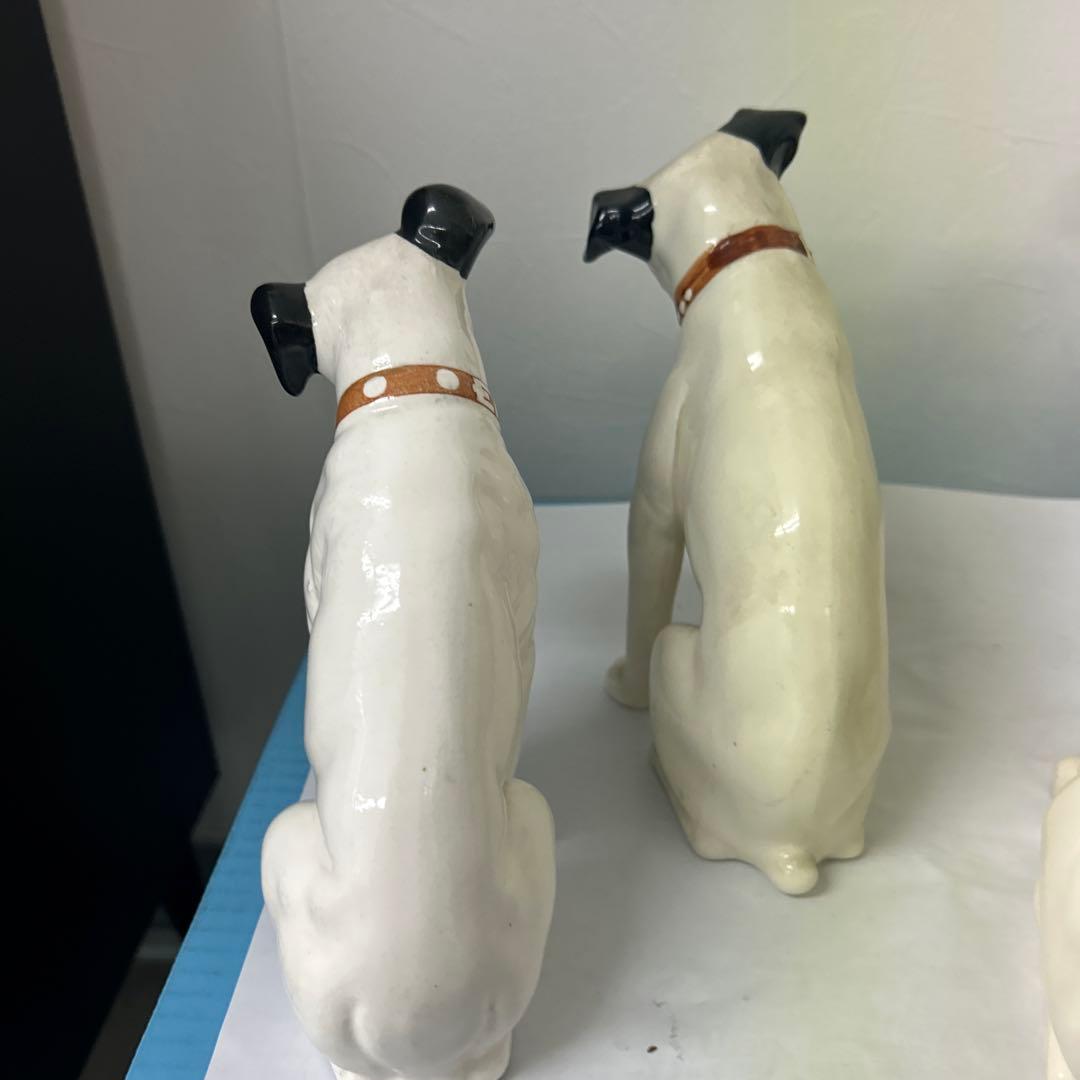 ニッパー犬　　陶器