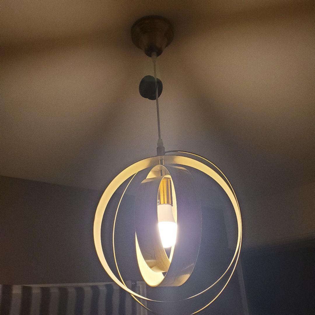 【電球付き】北欧モダン 天体モチーフ 3Dオービット ペンダントライト
