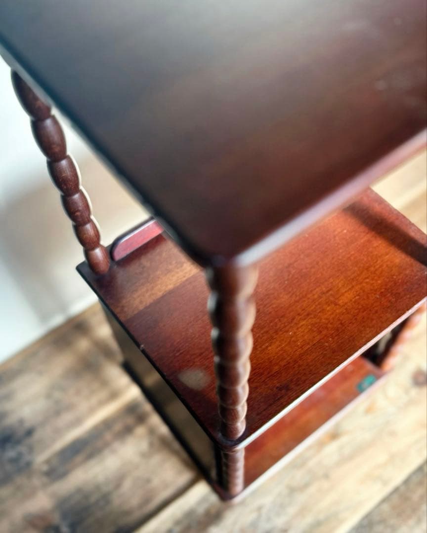 1960-70アンティーク コーナーラックNajico ナジコ 昭和レトロ