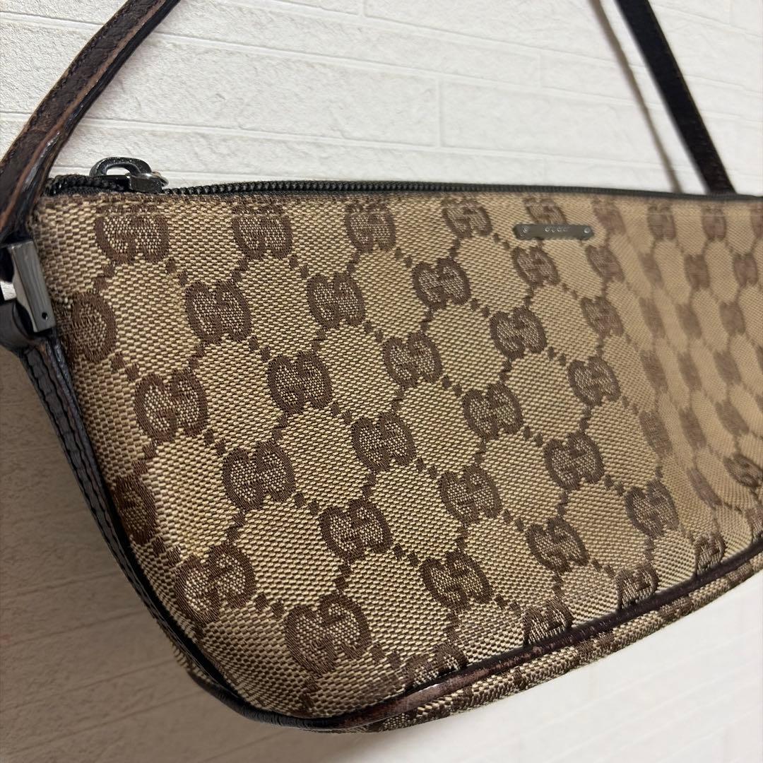 GUCCI GGキャンバス ハンドバッグ