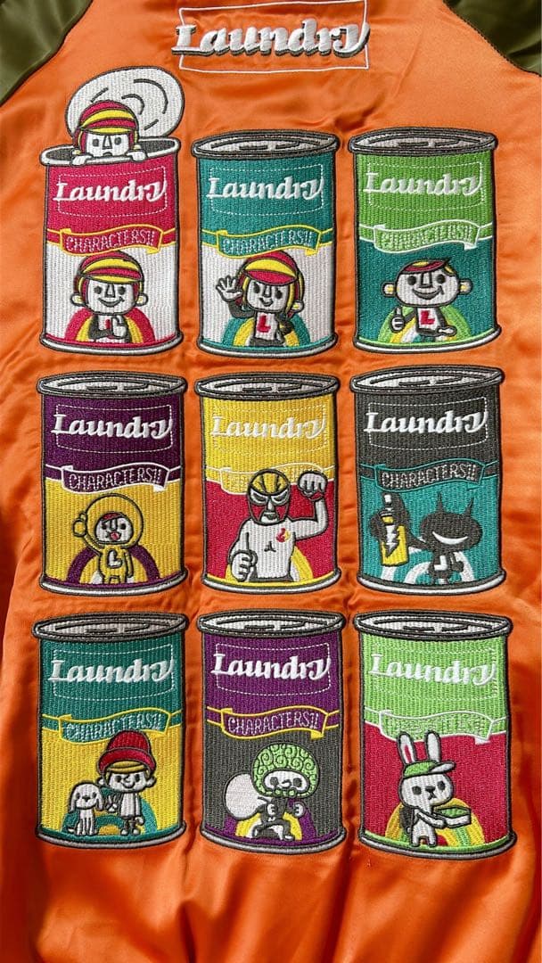 Laundry リバーシブル スカジャン