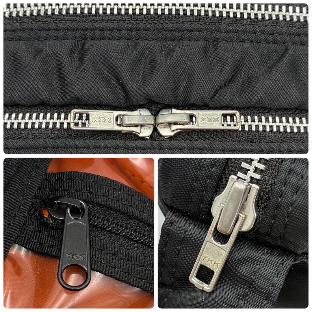 ポーター タンカー ショルダーバッグ L 2層 ブラック ナイロン 男女兼用