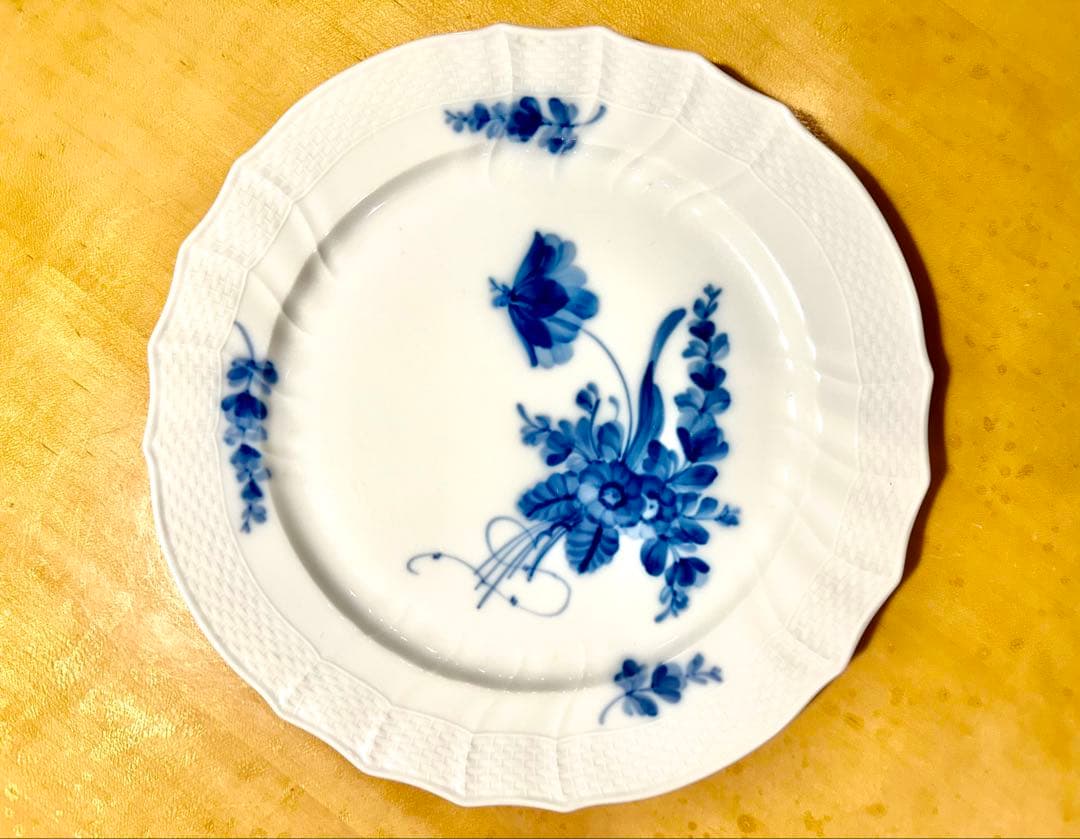 ロイヤルコペンハーゲン・ブルーフラワーカーブ 27cm 大皿プレート2枚セット