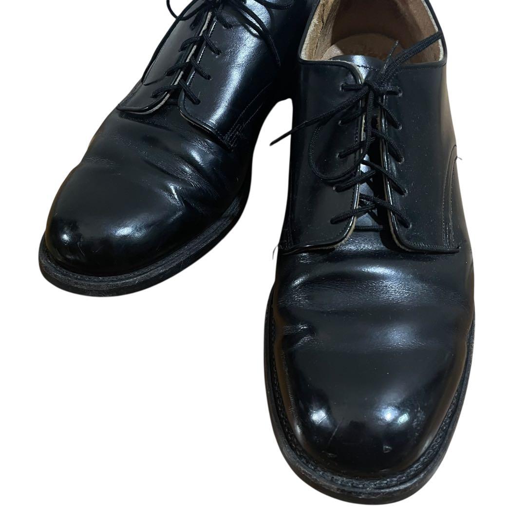 80s US.NAVY サービスシューズ　レザー　9 1/2R