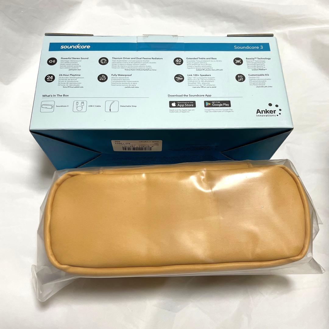 【未使用】紅茶花伝 ワンピースポーチ付き Ankerポータブルスピーカー