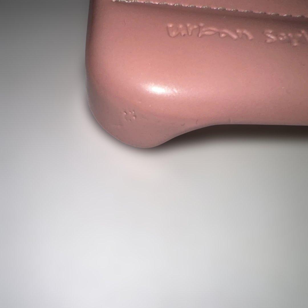 iPhone用ストライプデザインケース ピンク