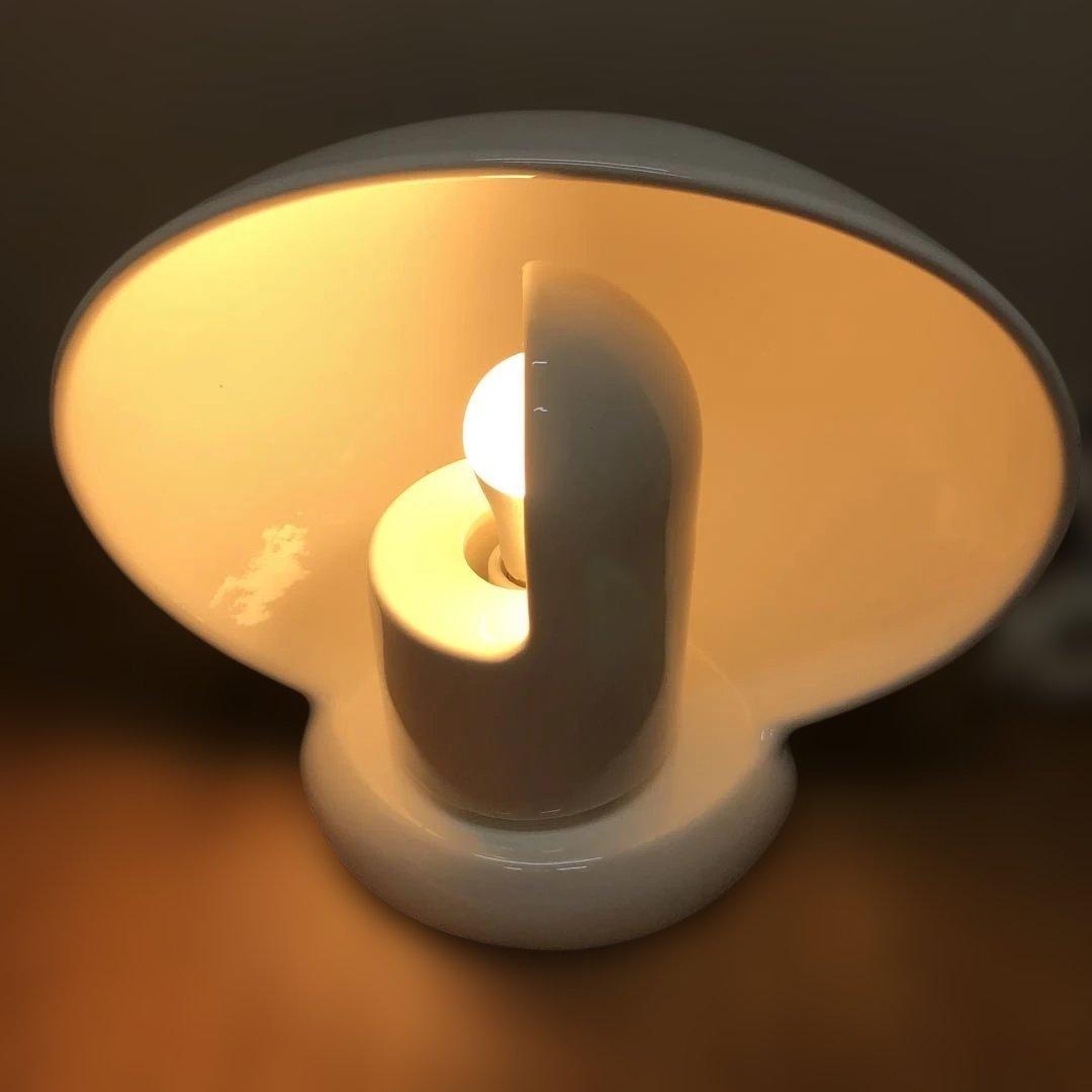 [希少] YAMAGIWA ヤマギワ 陶器 照明 ランプ レトロ ポストモダン