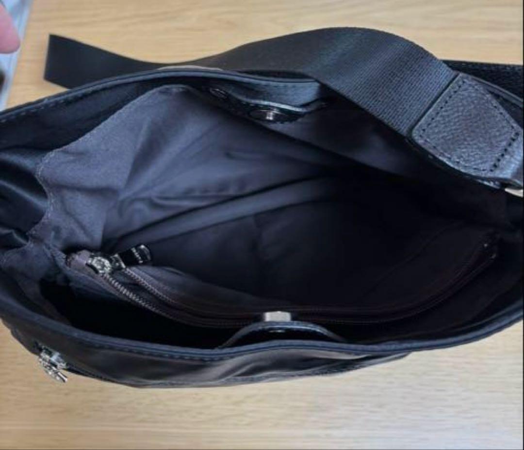 russet クラウズナイロン2WAYショルダーバッグ 黒