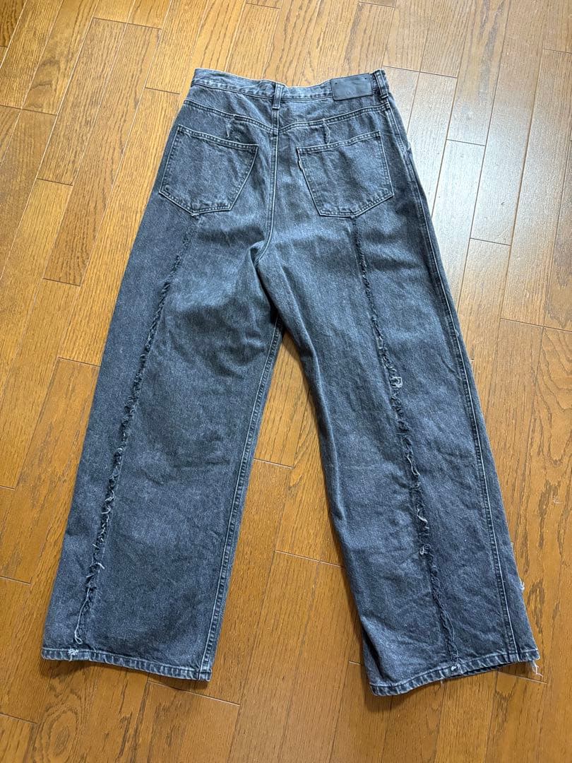 パンツ Jieda 22aw SWITCHING OVER DENIM PANTS