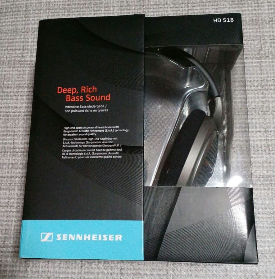 Sennheiser　ゼンハイザー　HD 518　有線ヘッドホン