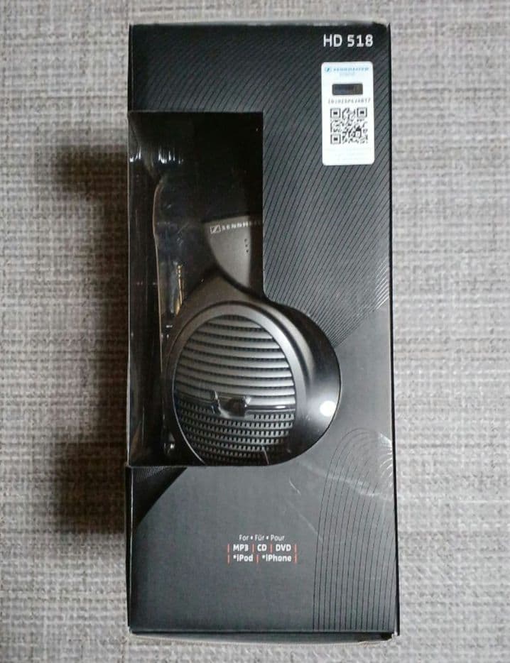 Sennheiser　ゼンハイザー　HD 518　有線ヘッドホン
