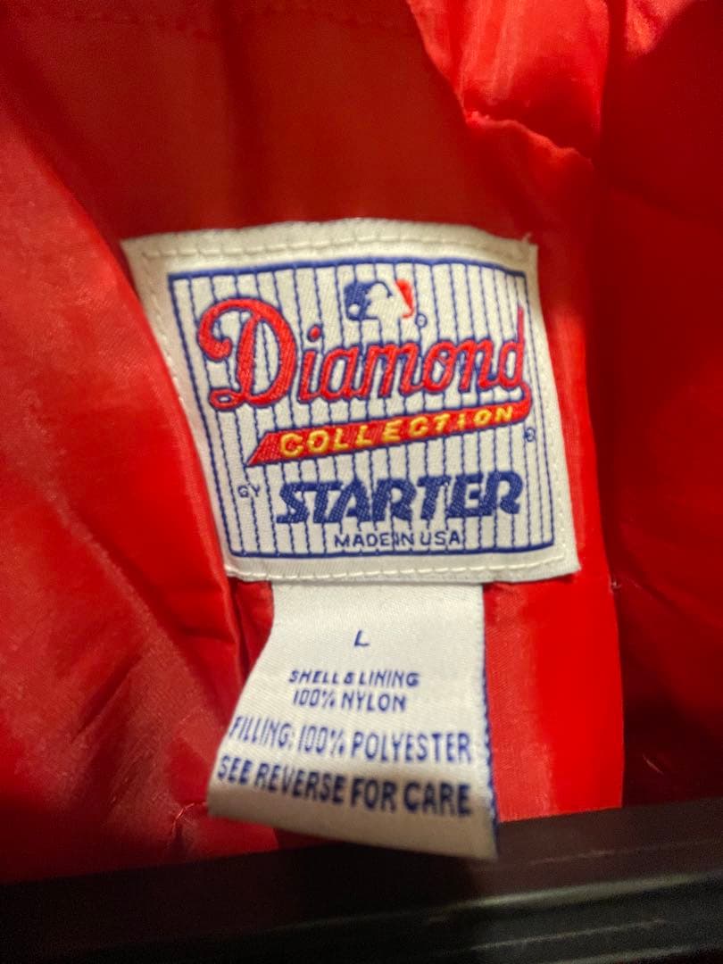 Atlanta Braves スタジャン ネイビー レッド