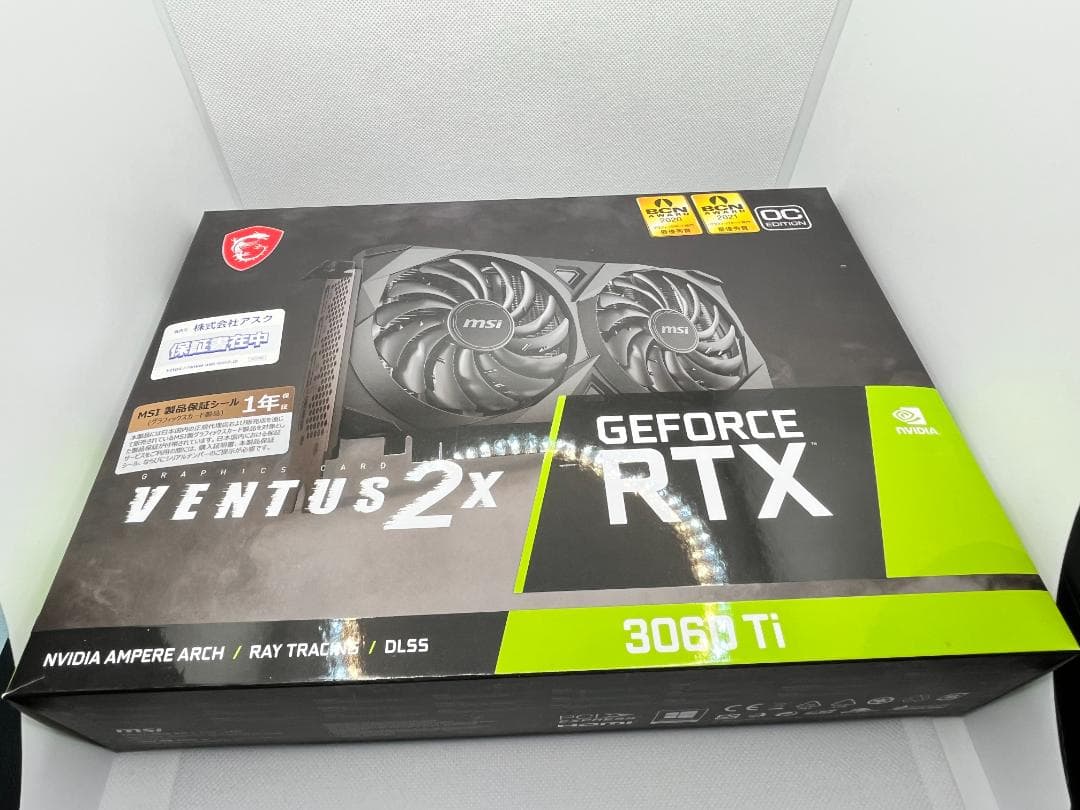 グラフィックボード・グラボ・ビデオカード MSI GeForce RTX 3060 Ti 8GB VENTUS 2X OC