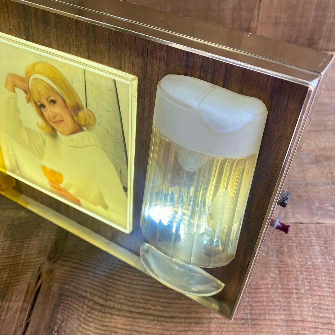 Burgermeister Beer★ナイトライトサインUSAビンテージ照明看板