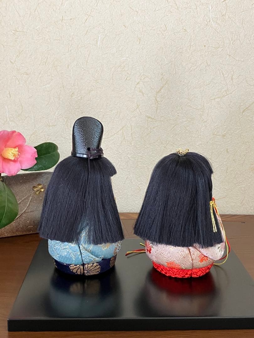 木目込み人形　「あかね雛」