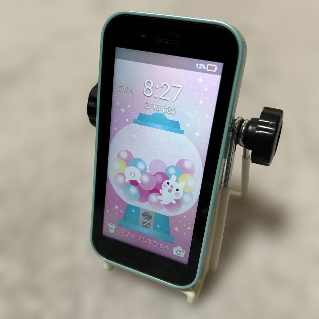 SoftBank キッズフォン3 本体 ミント ミントグリーン キッズケータイ