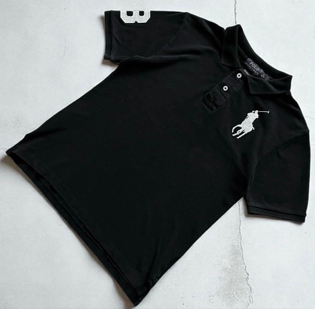 【チーフキーフ】Polo Ralph Lauren ビッグポニー ポロシャツ 黒
