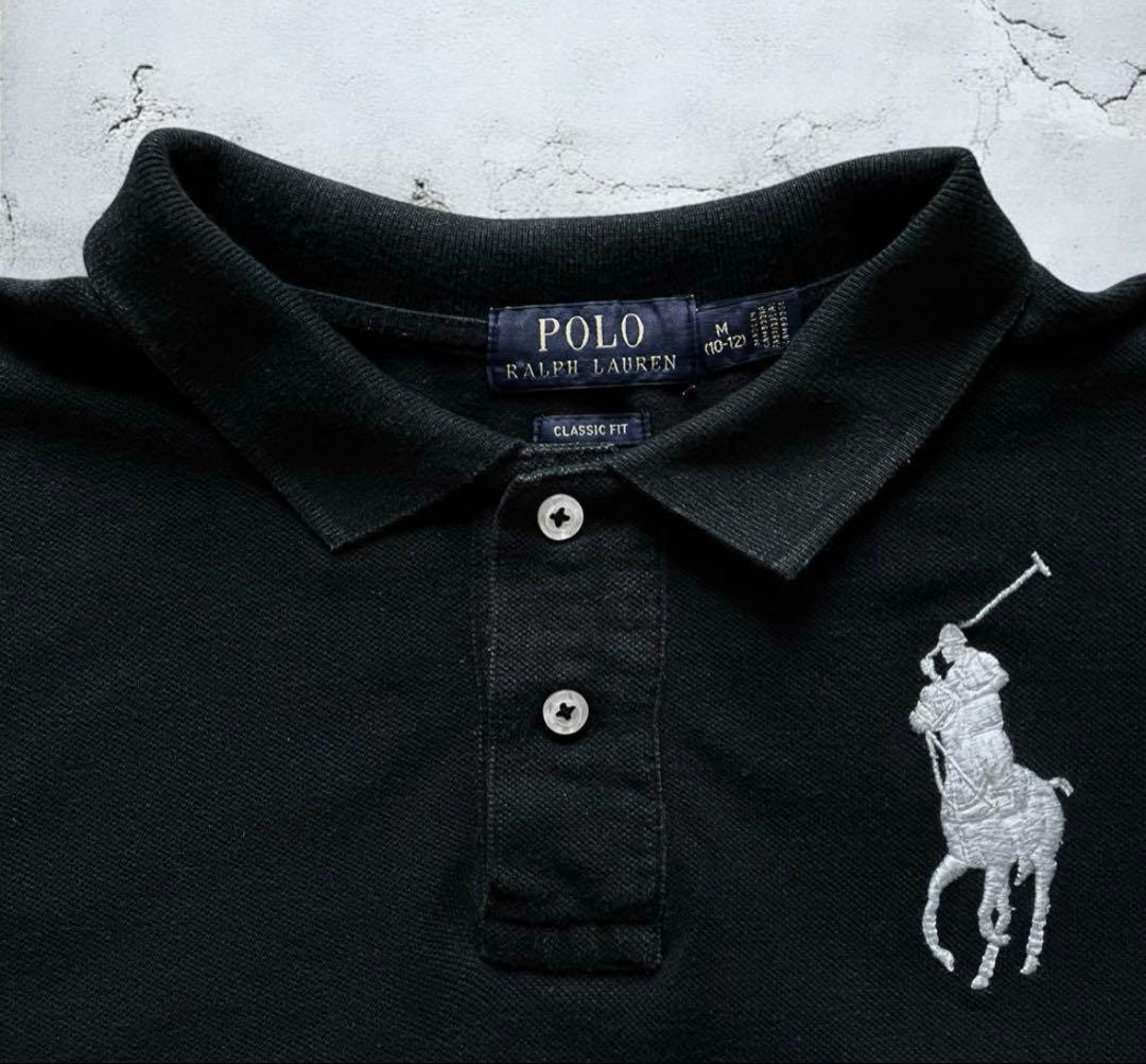 【チーフキーフ】Polo Ralph Lauren ビッグポニー ポロシャツ 黒
