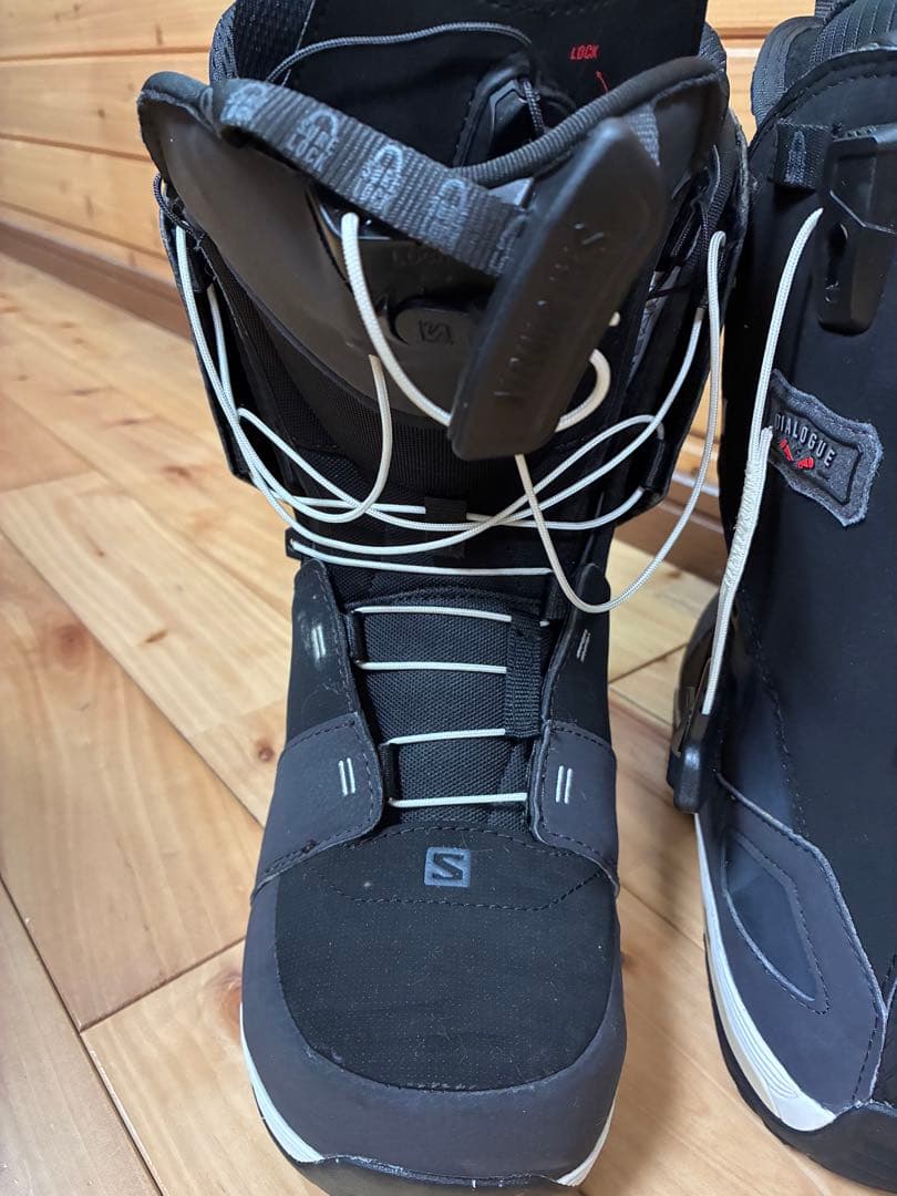 SALOMON ブーツ ブラック　25cm スノボ　24 23.5 サロモン