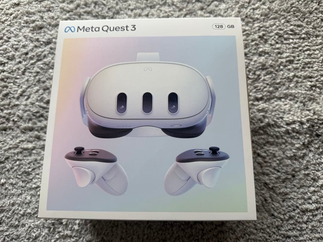  Quest 3 VRヘッドセット 128GB 箱付き