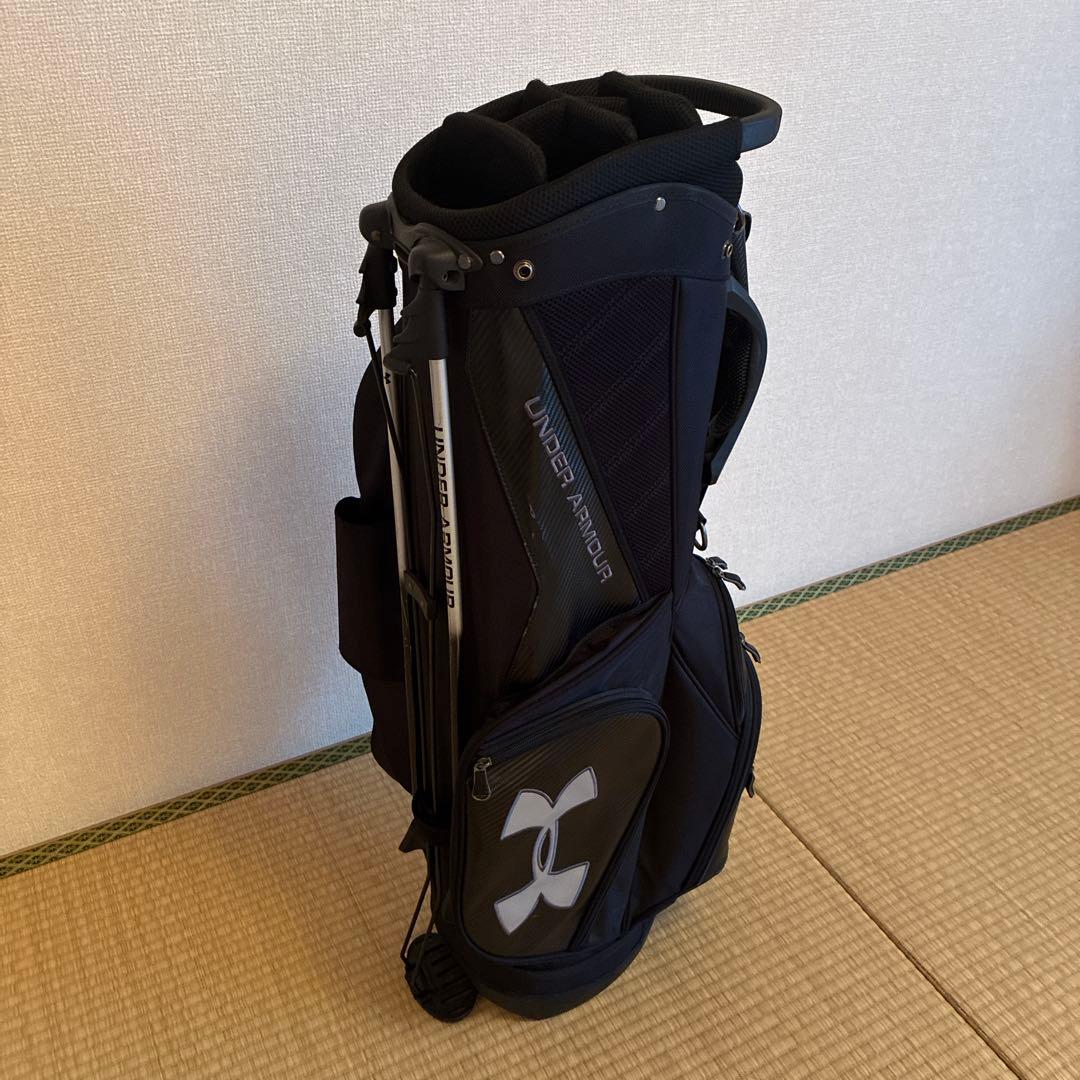希少品UNDER ARMOUR スタンド式キャディバッグ