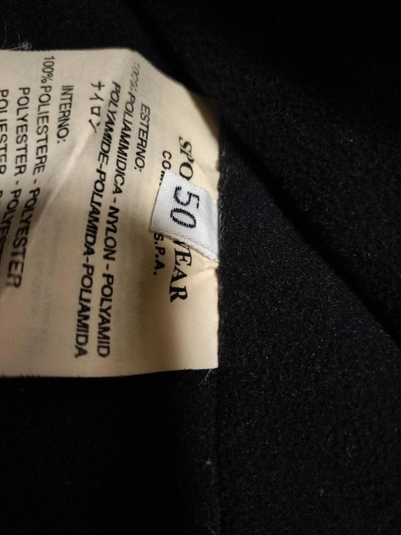 ★90-00　年代　レア　CP COMPANY イタリア製　古着コート　黒　50