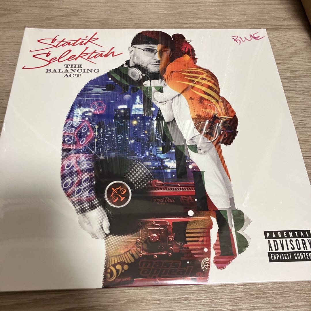 洋楽 STATIK SELEKTAH The Balancing Act BLUE