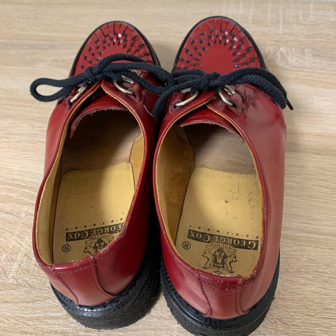 FKさん専用e coxラバーソール(UK8)レッドカラー(中古品)