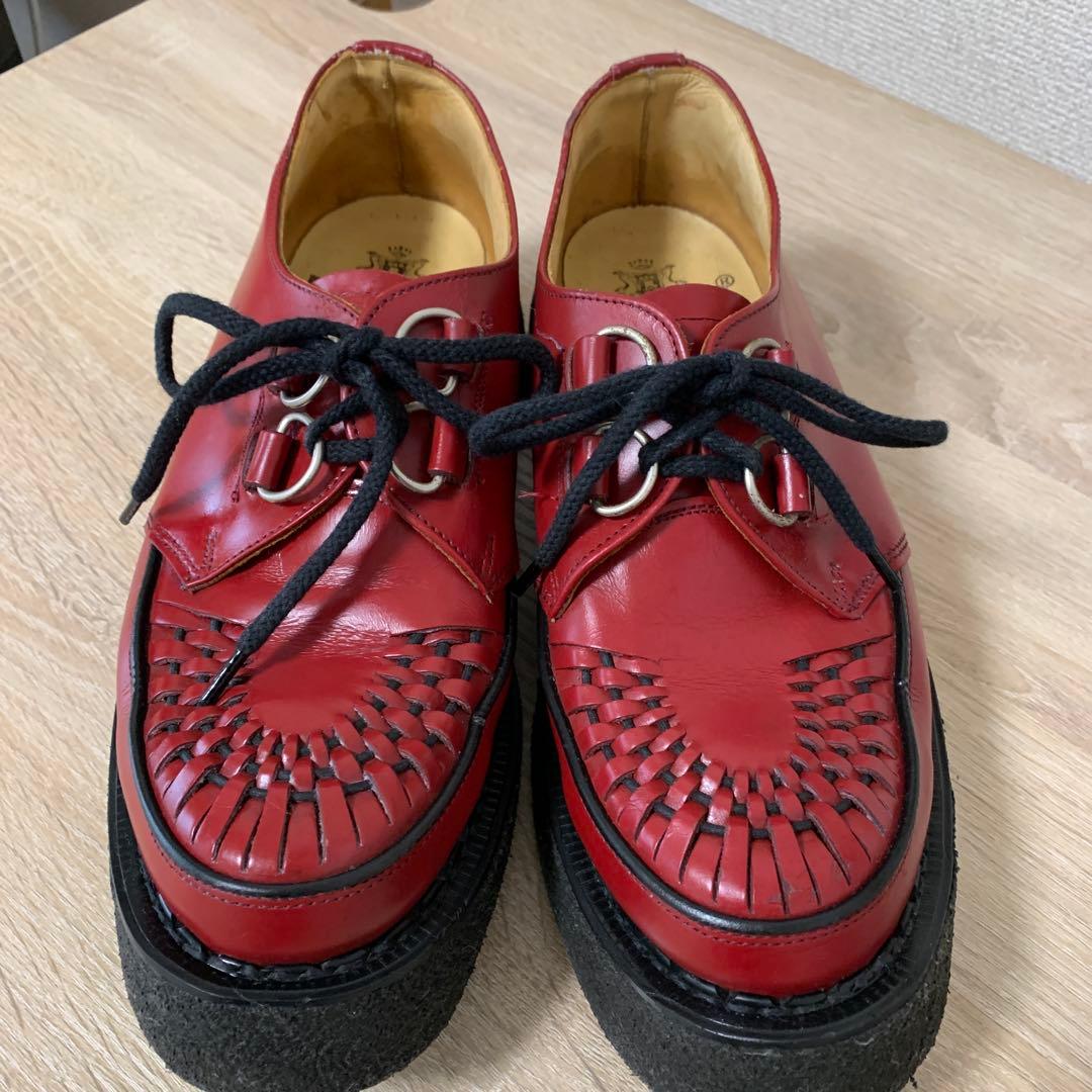 FKさん専用e coxラバーソール(UK8)レッドカラー(中古品)