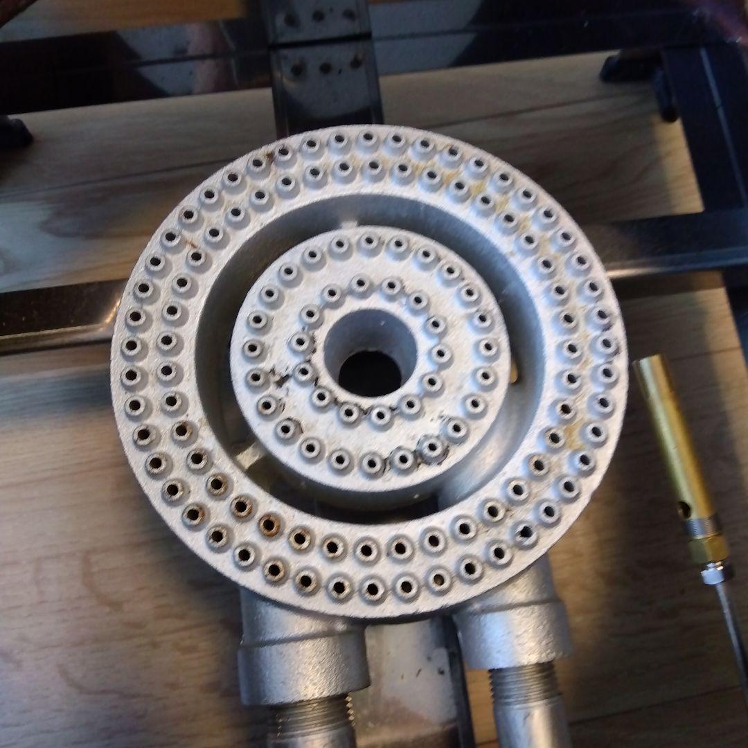 業務用 クレープ器 LPガス　種火付