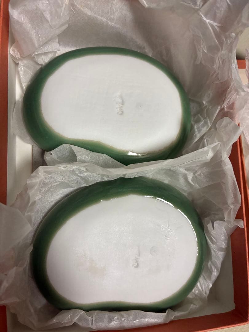 ★未使用★ たち吉　そら豆　箸置き＆豆皿　2セット