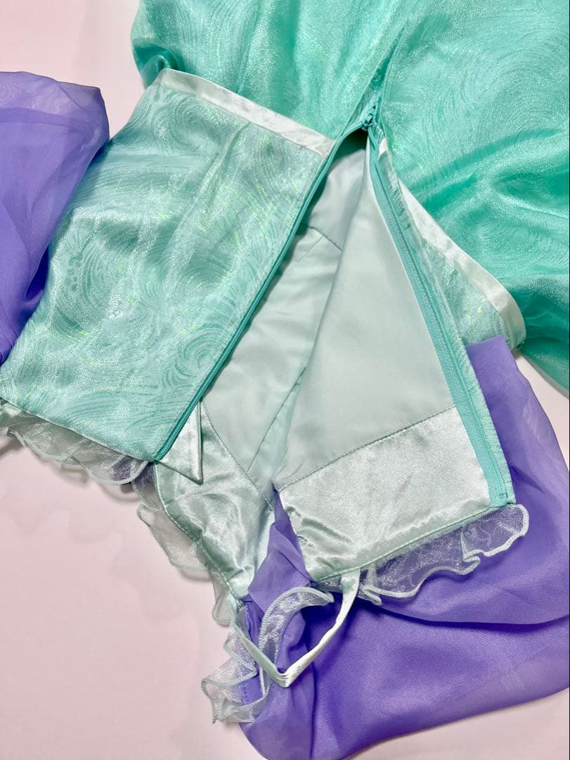 ビビディバビディブティック　アリエル　公式ドレス　ディズニーコスチューム　120