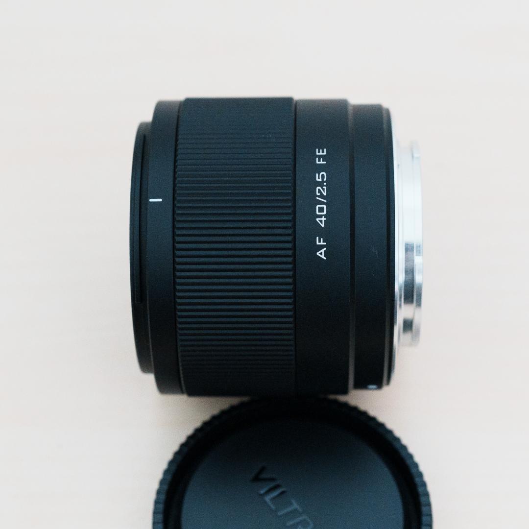 【美品】VILTROX 40mm F2.5 FE Eマウント プロテクター付き