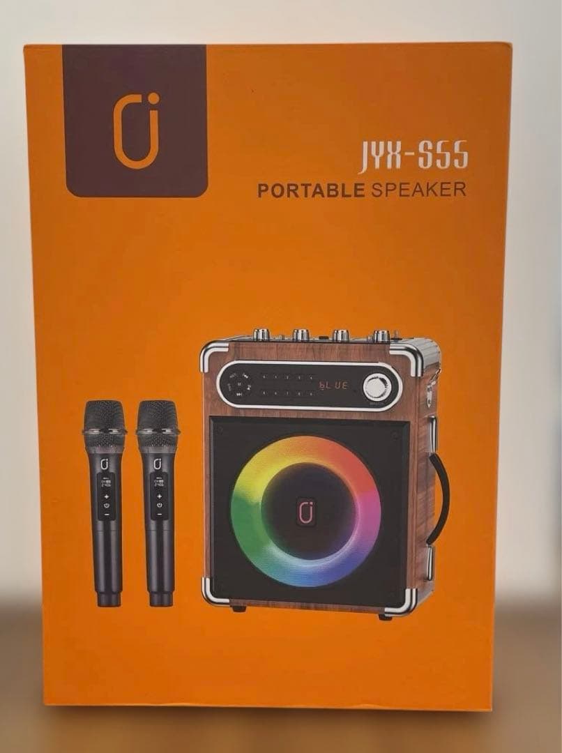 10451JYX スピーカーセット 拡声器 ワイヤレスマイク２本