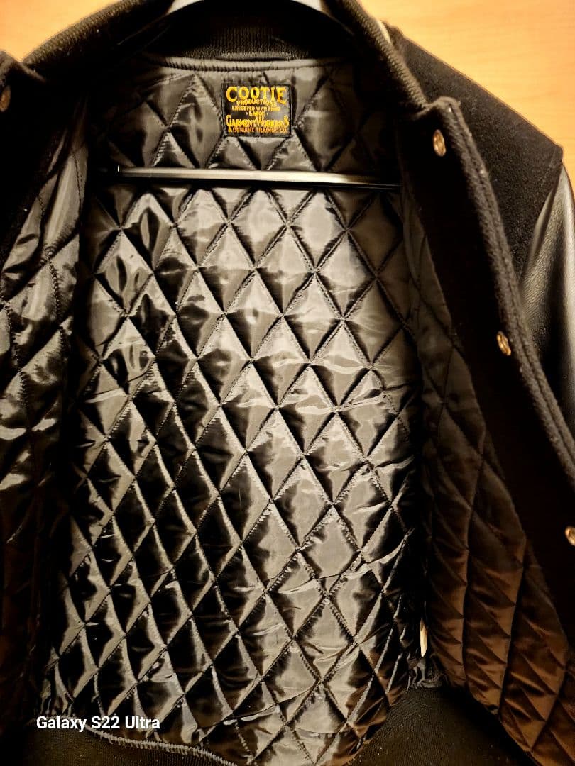 COOTIE /1st. PLACE JACKET　袖レザースタジャン-15秋冬