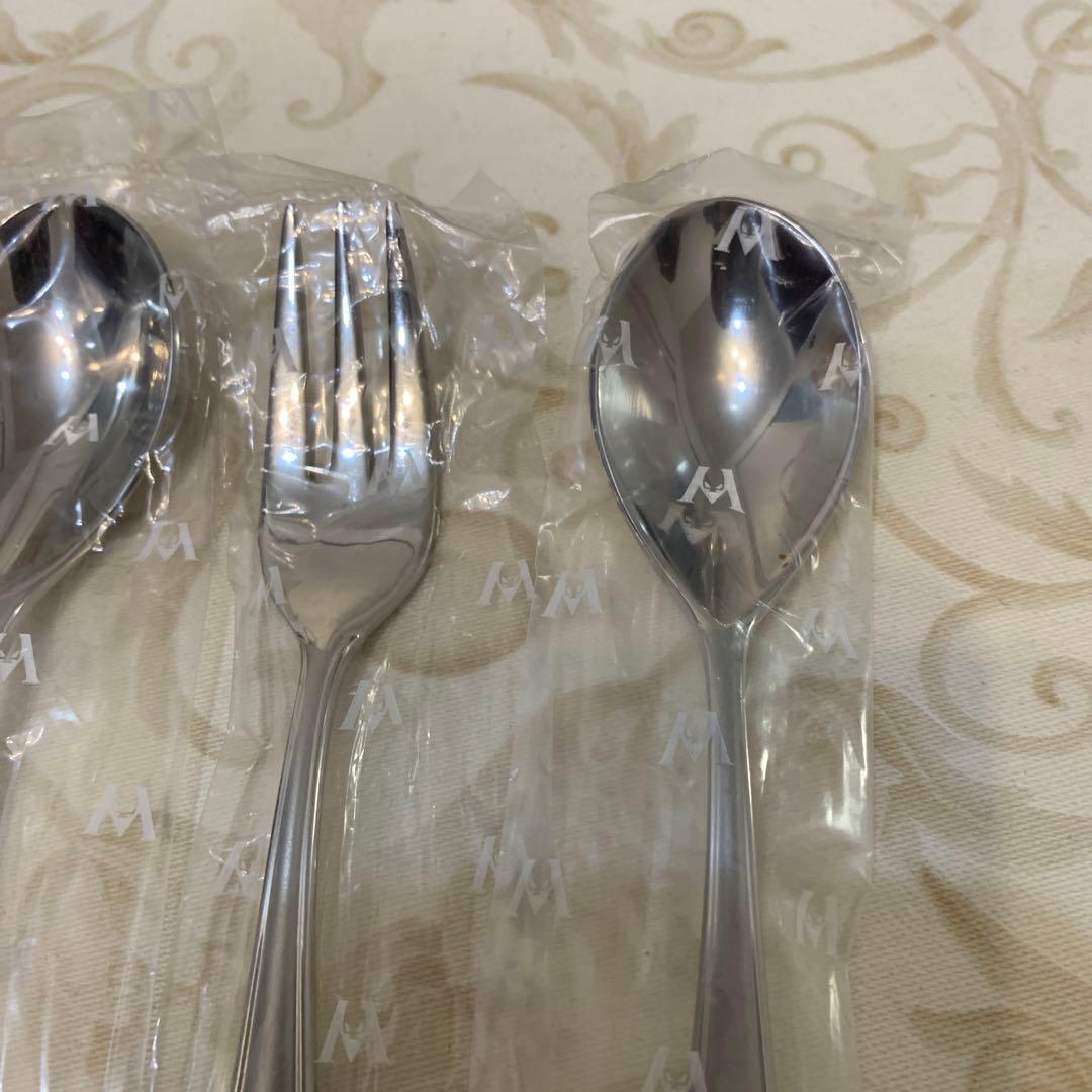 希少　ウェッジウッド スワル　カトラリー　デザートスプーン　デザートフォーク