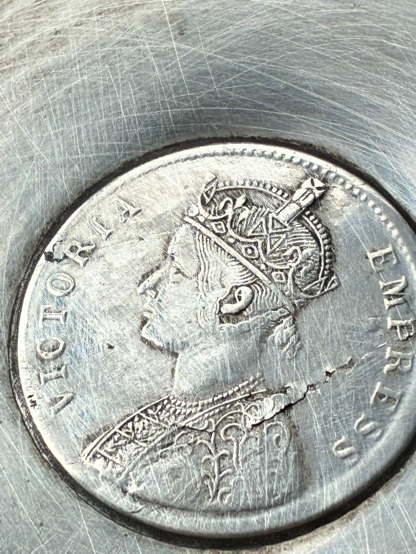 bluesky　アンティーク　シルバー　プレート　お皿　トレイ　銀製品