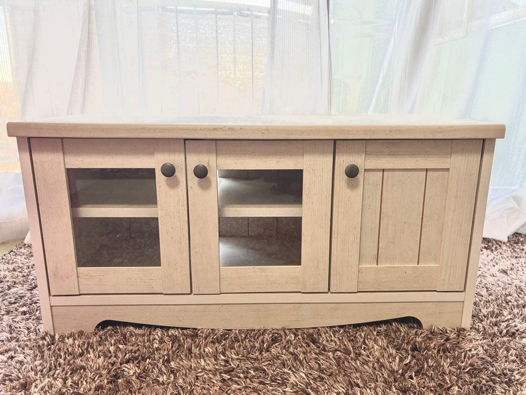 【美品】ニトリ テレビボード リズバレー ホワイト