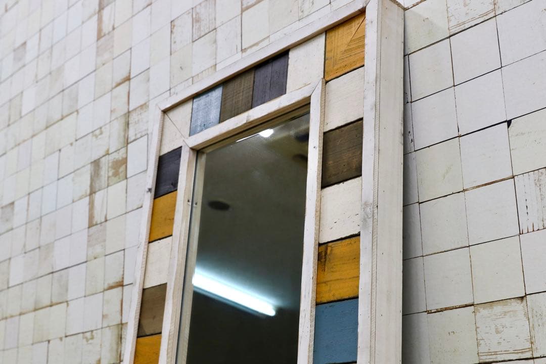 GMHH469○フレンチクラシック シャビーシック 姿見 ウォールミラー 鏡