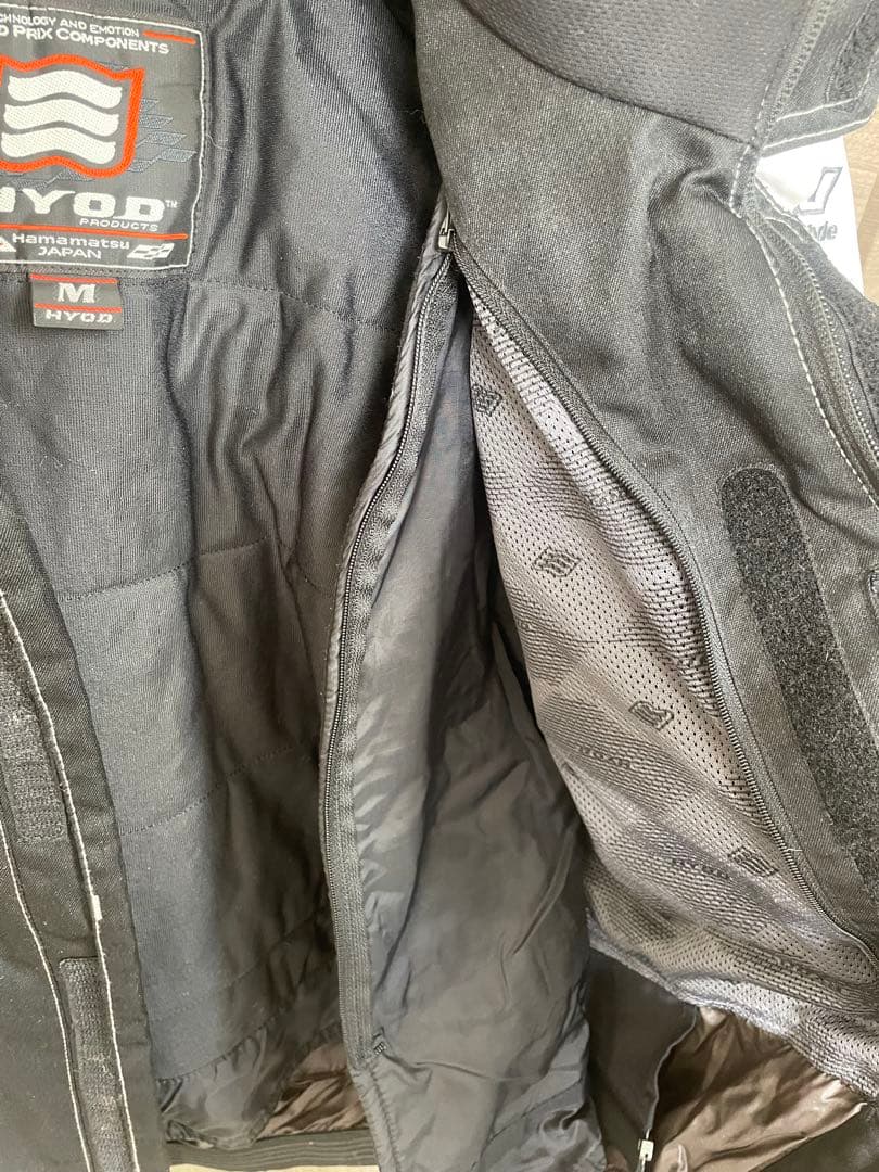 HYOD ジャケット Mサイズ ブラック/ホワイト