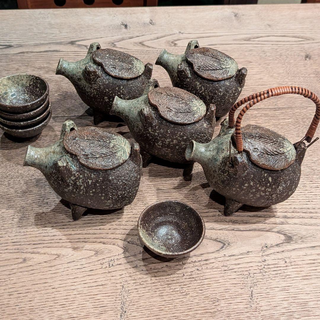 信楽焼 土瓶蒸し ５個セット