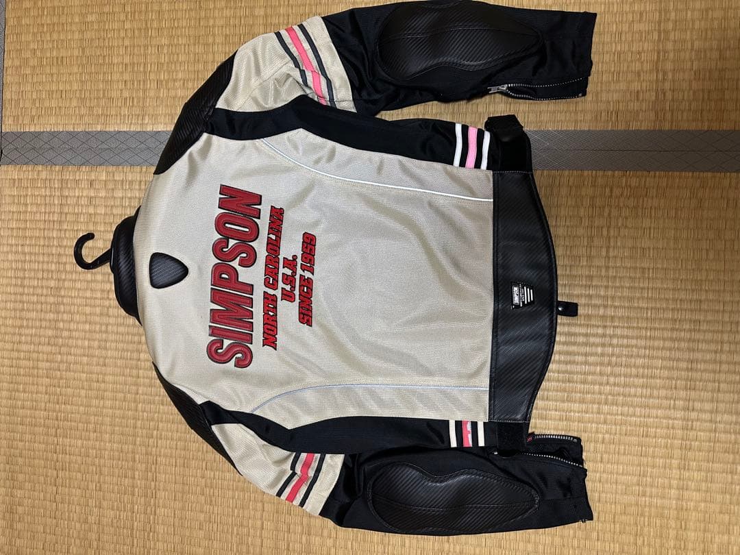 激レア　SIMPSOM プロテクター付きジャケット