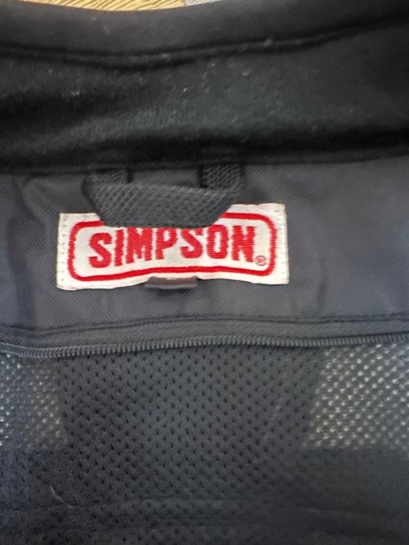 激レア　SIMPSOM プロテクター付きジャケット