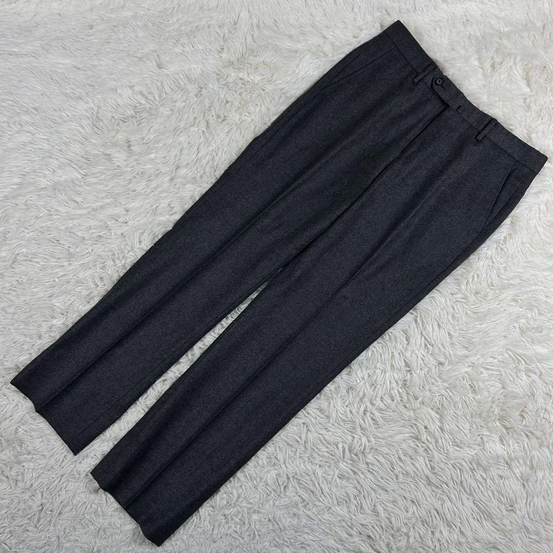 極美品 シップス ロロピアーナ カシミヤ混 スーツ セットアップ グレー 44