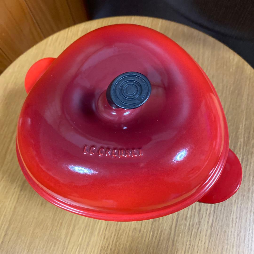 LE CREUSET リンゴ型鍋 赤　ルクルーゼ　鍋
